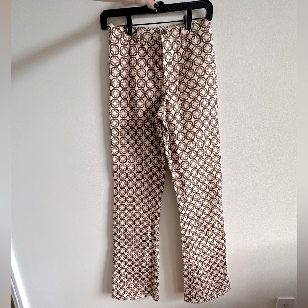 Beige Chain Tangle Pants - image 5
